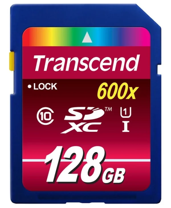 Transcend Ultimate 600x SDXC 128GB Class 10 U1 UHS-I TS128GSDXC10U1