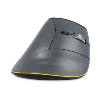 Bakker Elkhuizen FastForward 3-Mode Ασύρματο Εργονομικό Bluetooth Vertical Ποντίκι Γκρι BNEFF3MVM