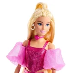 Barbie Deluxe Style - Metallic Pink with Blonde Hair Κούκλα για 3+ ετών+ Ετών JFP40 - Image 2