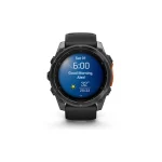Garmin Fenix 8 Stainless Steel 51mm Αδιάβροχο Smartwatch με Παλμογράφο (Slate Grey With Black Silicone Band) 010-02905-00 - Image 2
