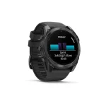 Garmin Fenix 8 Stainless Steel 51mm Αδιάβροχο Smartwatch με Παλμογράφο (Slate Grey With Black Silicone Band) 010-02905-00 - Image 4