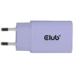 Club3D Φορτιστής Χωρίς Καλώδιο με Θύρα USB-C 30W Power Delivery Μωβ (CAC-3025) - Image 2