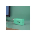 Club3D Φορτιστής Χωρίς Καλώδιο με Θύρα USB-C 30W Power Delivery Πράσινος (CAC-3024) - Image 3