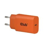 Club3D Φορτιστής Χωρίς Καλώδιο με Θύρα USB-C 30W Power Delivery Πορτοκαλί (CAC-3023)