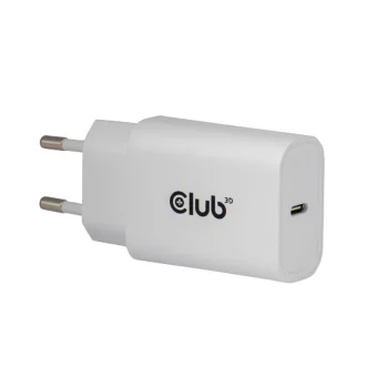 Club3D Φορτιστής Χωρίς Καλώδιο με Θύρα USB-C 30W Power Delivery Λευκός (CAC-3020)