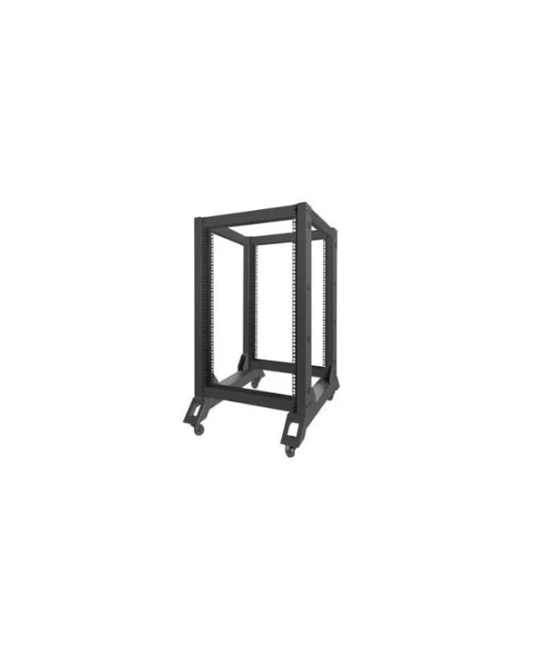 Lanberg Επιδαπέδια Καμπίνα Rack 18U 60x80cm Μαύρο OR01-6818-B