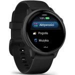 Garmin Vivoactive 6 Aluminium 42mm Αδιάβροχο Smartwatch με Παλμογράφο (Slate with Black Band) 010-02985-00 - Image 2