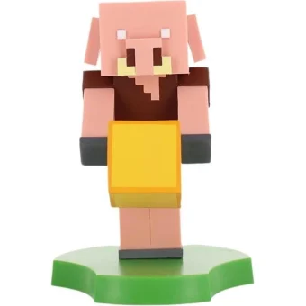 Verbatim Cable Guys Mini Minecraft Piglin Βάση Γραφείου για Κινητό σε Χρυσό χρώμα HDHMMC400733