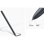 Samsung S-Pen Ψηφιακή Γραφίδα Αφής για Galaxy Tab S7 FE Mystic Black EJ-PT730BBE EJ-PT730BBEGEU (Bulk) - Image 4