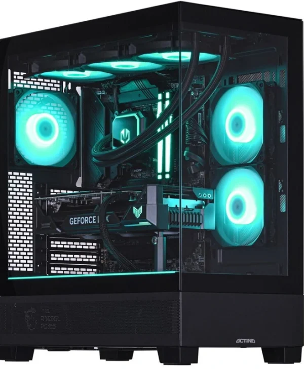 Actina KOMACNGIP0318 Gaming Desktop PC (Ryzen 9-7900/32GB DDR5/1TB SSD/Radeon RX 9070/No OS)