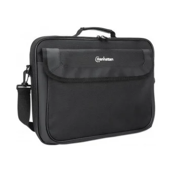 Manhattan Τσάντα Ώμου / Χειρός για Laptop 15.6" σε Μαύρο χρώμα 439947