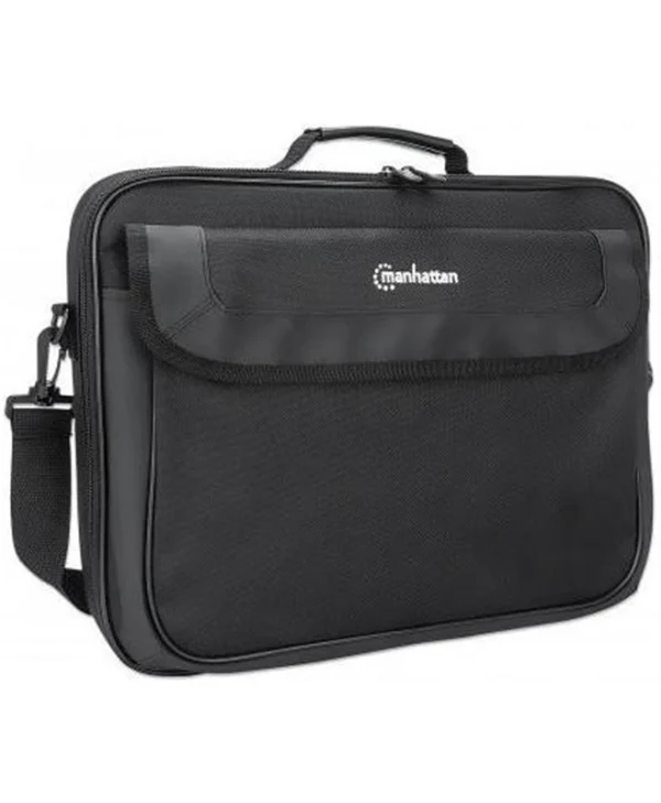 Manhattan Τσάντα Ώμου / Χειρός για Laptop 15.6" σε Μαύρο χρώμα 439947