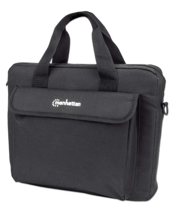 Manhattan London Τσάντα Ώμου / Χειρός για Laptop 12.5" σε Μαύρο χρώμα 439862