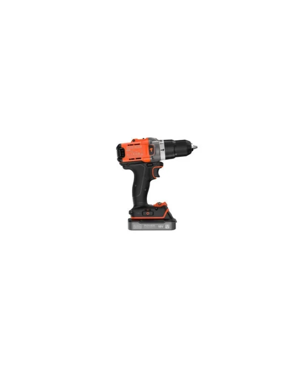Black & Decker Κρουστικό Δραπανοκατσάβιδο Μπαταρίας 18V 1x2Ah BCD383D1XK-QW