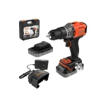 Black & Decker Κρουστικό Δραπανοκατσάβιδο Μπαταρίας 18V 1x2Ah BCD383D1XK-QW - Image 4