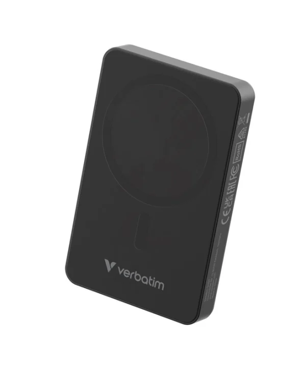 Verbatim Charge 'n' Go MagSafe Power Bank 10000mAh 20W με Θύρα USB-C Power Delivery Μαύρο 32227