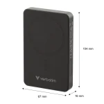 Verbatim Charge 'n' Go MagSafe Power Bank 10000mAh 20W με Θύρα USB-C Power Delivery Μαύρο 32227 - Image 7