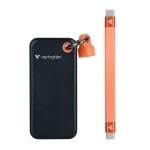 Verbatim Pocket USB 3.2 Εξωτερικός SSD 1TB 2.5" Black / Orange 32193 - Image 3