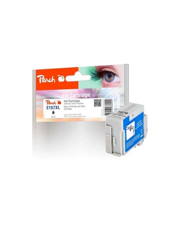 Peach Συμβατό Μελάνι Εκτυπωτή InkJet Epson T1578 Μαύρο 1τμχ PI200-615