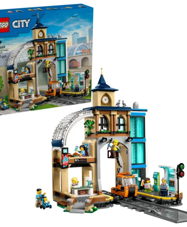 LEGO City Central Train Station για 7+ ετών Ετών 752τμχ 60469