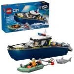 LEGO City Police Boat Chase για 6+ ετών Ετών 264τμχ 60456