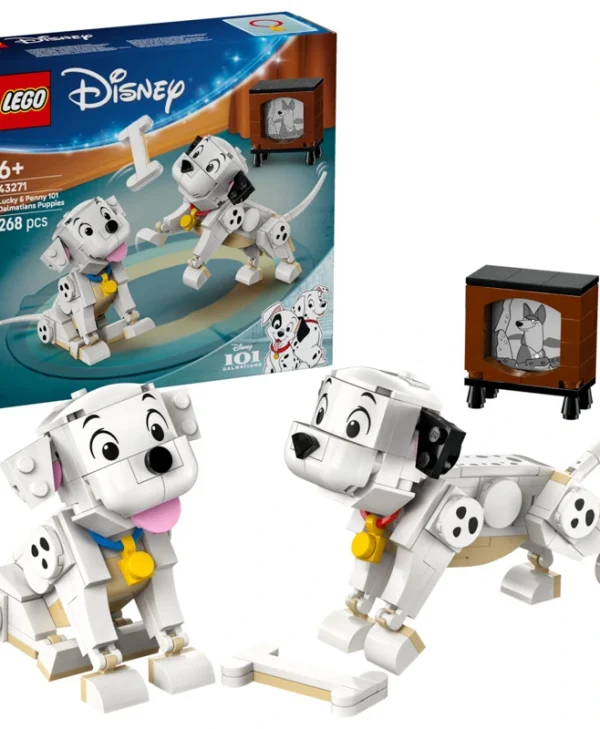 Lego │ Disney 43271 Κουτάβια Λάκι & Πένι 101 Σκυλιά Δαλματίας