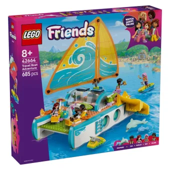 LEGO Friends Travel Boat Adventure για 8+ ετών Ετών 685τμχ 42664