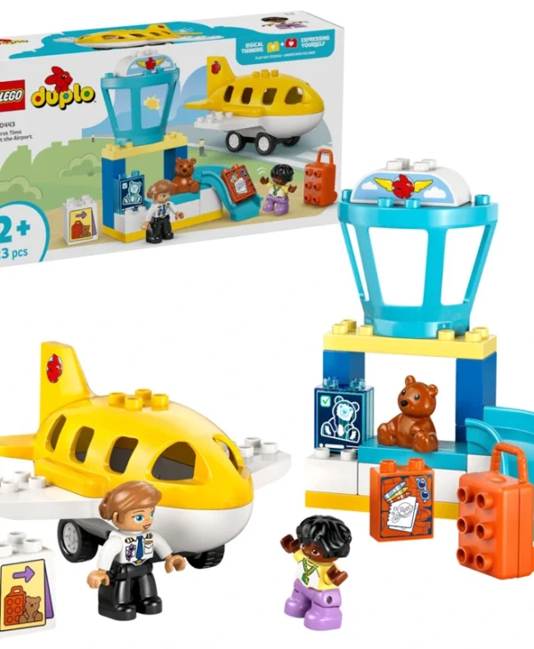 LEGO Duplo First Time at the Airport για 2+ ετών Ετών 23τμχ 10443