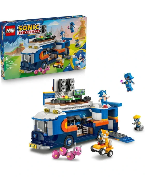 LEGO Τουβλάκια Sonic Command Truck για 8+ ετών Ετών 747τμχ 77006