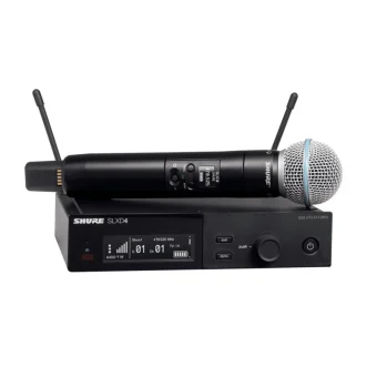 Shure SLXD2/SM58 G59 Ασύρματο Μικρόφωνο Χειρός για Φωνητικά 010-05-001
