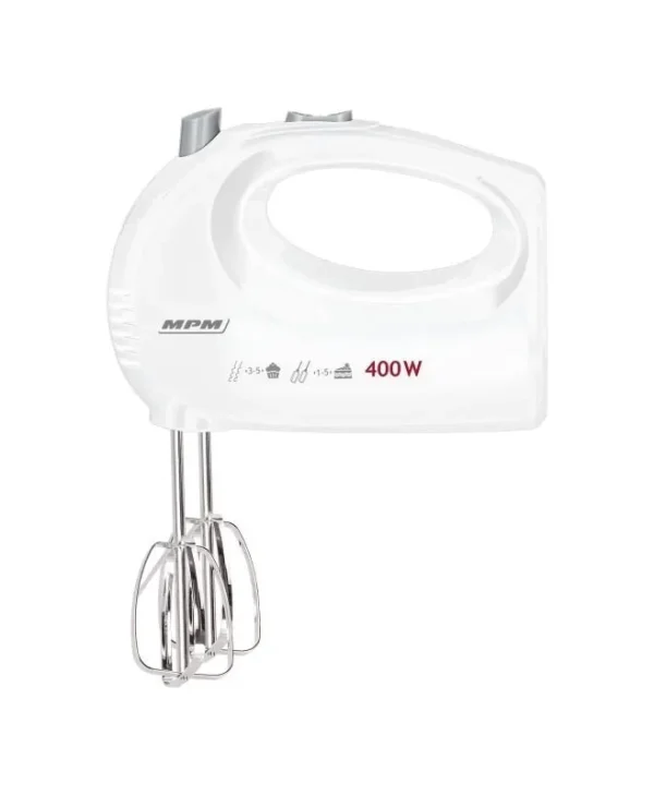 MPM Μίξερ Χειρός 400W Λευκό MMR-25