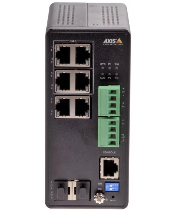 Axis 01633-001 Managed L2 PoE+ Switch με 6 Θύρες Gigabit (1Gbps) Ethernet και 6 SFP Θύρες