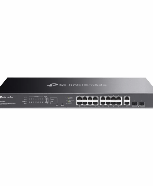 TP-LINK Omada ES220GMP v1 Managed L2 PoE+ Switch με 16 Θύρες Gigabit (1Gbps) Ethernet και 2 SFP Θύρες