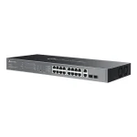 TP-LINK Omada ES220GMP v1 Managed L2 PoE+ Switch με 16 Θύρες Gigabit (1Gbps) Ethernet και 2 SFP Θύρες - Image 4