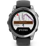 Garmin Fenix E Stainless Steel 47mm Αδιάβροχο Smartwatch με Παλμογράφο (Μαύρο) 010-03025-00 - Image 6