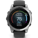 Garmin Fenix E Stainless Steel 47mm Αδιάβροχο Smartwatch με Παλμογράφο (Μαύρο) 010-03025-00 - Image 9