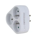 Esperanza Πολύπριζο Χωρίς Καλώδιο 3ΧΓαλλικόShuko ELK303W - Image 3