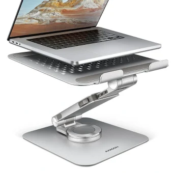 Axagon ACC Stand Βάση Στήριξης για Laptop έως 17" Ασημί STND-LR