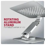 Axagon ACC Stand Βάση Στήριξης για Laptop έως 17" Ασημί STND-LR - Image 6