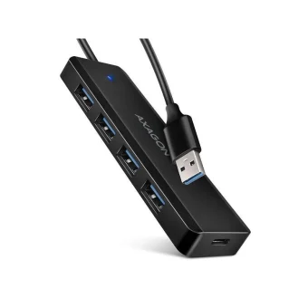 Axagon USB 3.0 Hub 4 Θυρών με σύνδεση USB-A / USB-C HUE-C1A