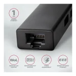Axagon v1 USB 3.2 Hub 3 Θυρών με σύνδεση USB-C / Ethernet HMC-GL3A - Image 3