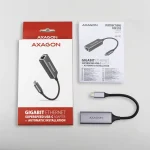 Axagon ADE-TRC v1 USB-C Αντάπτορας Δικτύου για Ενσύρματη σύνδεση Gigabit Ethernet - Image 7