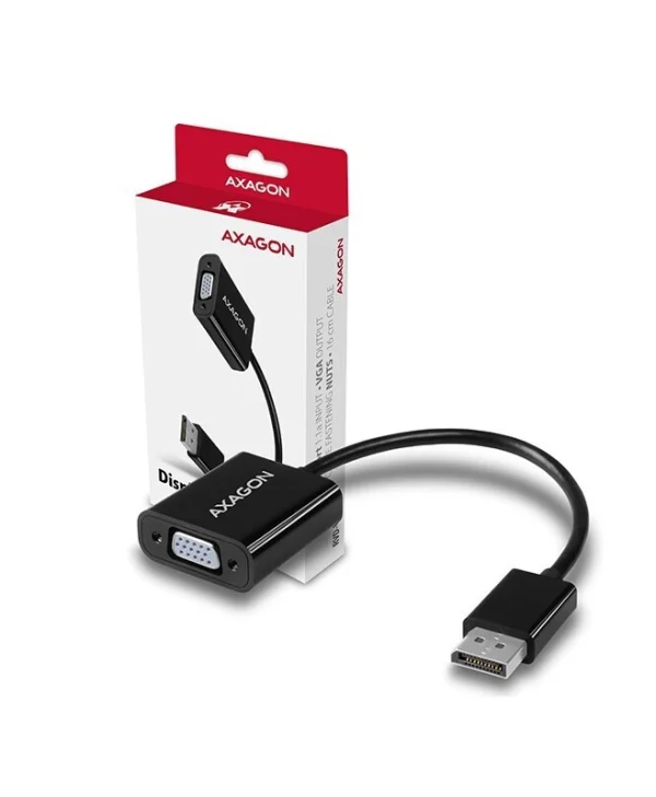 Axagon RVD-VGN Μετατροπέας DisplayPort male σε VGA female 1τμχ