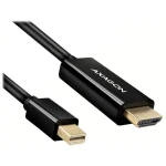 Axagon Cable DisplayPort male - mini DisplayPort male 18m Μαύρο (AKAXNHVHI14C201) RVDM-HI14C2 - Image 2