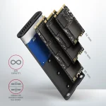 Axagon Θήκη για Σκληρό Δίσκο M.2 PCI Express NVME με σύνδεση Type-C EEM2-SB2 - Image 5