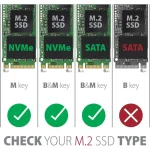 Axagon Θήκη για Σκληρό Δίσκο M.2 PCI Express NVME με σύνδεση Type-C EEM2-SB2 - Image 6