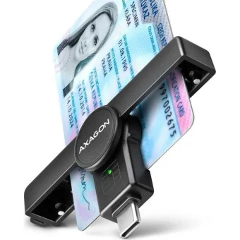 Axagon Pocketreader Id Card Reader Type-C CRE-SMPC