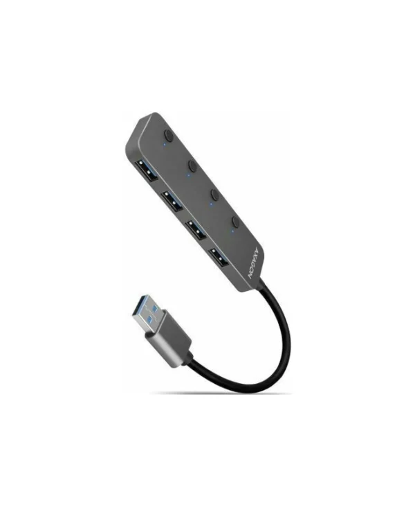 Axagon USB 3.2 Hub 4 Θυρών με σύνδεση USB-A HUE-MSA