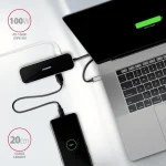 Axagon HMC-6H4A USB-C Docking Station με HDMI 4K PD Μαύρο - Image 4
