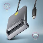 Axagon Card Reader Type-C για SmartCard CRE-SM3TC - Image 3